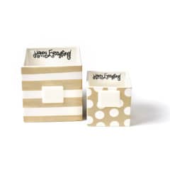 Happy Everything Mini Nesting Cube Medium