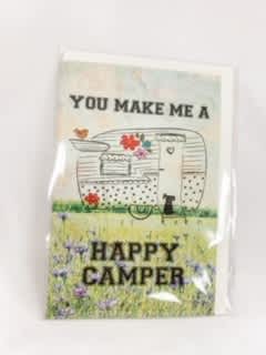 NL CARD YOU MAKE ME A HAPPY CAMPER - Above & Beyond JFY