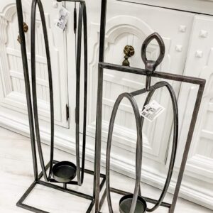 CANDLE HOLDER IRON SOLD SEPARATELY