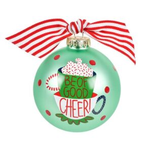 COTTON COLORS  ORNAMENT BE OF GOOD CHEER