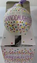COTON COLORS ORNAMENT YOURE THE GREATEST GRANDDAUGHTER