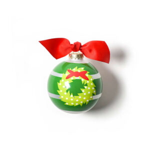 Coton Colors Ornament Happy Holiday with Wreath