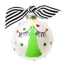 Coton Colors Ornament Christmas Merry Tree