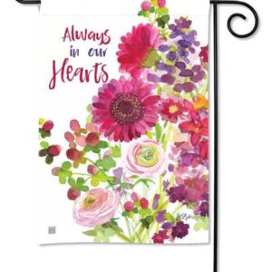 STUDIO M GARDEN FLAG 12.5" HEARTFELT BOUQUET