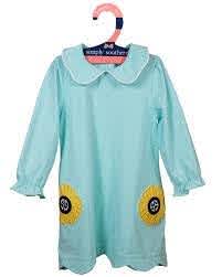 SIMPLY SOUTHERN TODDLER SUNFLOWER DRESS 