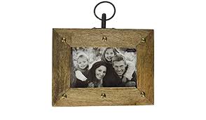 MUD PIE NAIL HEAD WOOD FRAME 4/6