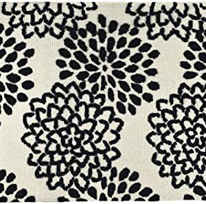 SIMPLE SPACES INDOOR ACCENT RUG MIDNIGHT MUMS 21"X33"