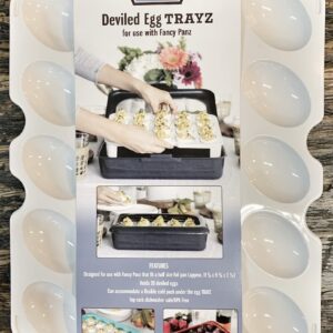 FANCY PANZ DEVILED EGG TRAYZ FOR USE WITH FANCY PANZ