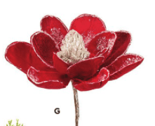 MELROSE MAGNOLIA STEM 20" VELVET