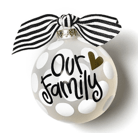 COTON COLORS ORNAMENT OUR FAMILY