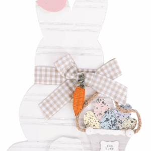 GLORY HAUS EGG HUNT BUNNY TOPPER