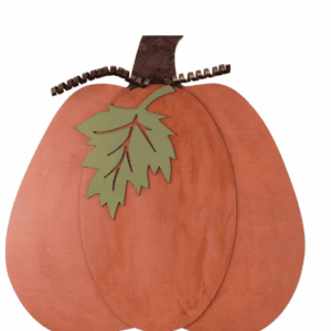 GLORY HAUS RUSTIC PUMPKIN TOPPER