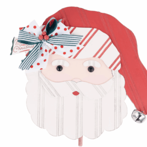 GLORY HAUS VINTAGE SANTA TOPPER
