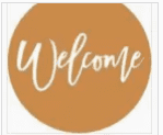 SEASONAL CIRCLE INSERT FOR 24" X 36" INTERCHANGEABLE RUBBER DOORMAT