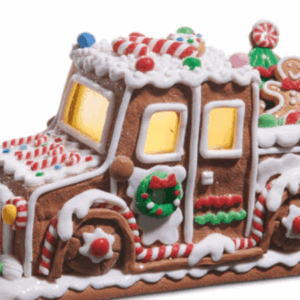 RAZ 9.5" GINGERBREAD TRUCK