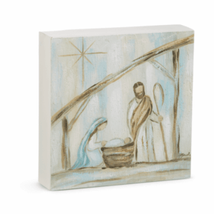 RAZ 8" HOLY FAMILY BLOCK