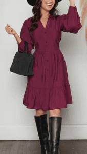ASHTON TIERED DRESS
