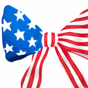 American Flag Bow
