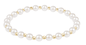 GRATEFUL PEARL 5MM PEARL BRACELET