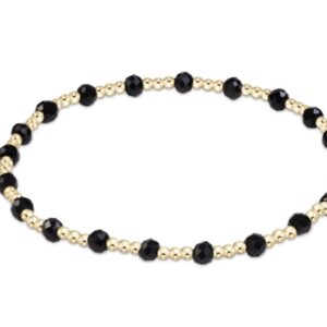 ENEWTON GAMEDAY FLIRTY SINCERITY BRACELET BLACK GOLD