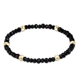 ENEWTON GAMEDAY FLIRTY PRESENCE BRACELET BLACK GOLD